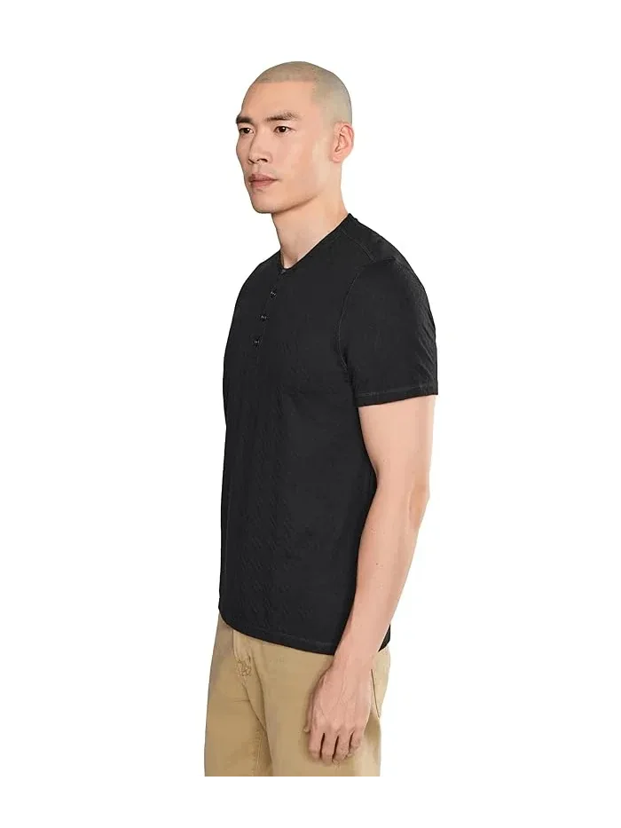 Футболка Henley с текстурой модель Elm K7387f26 John Varvatos — 3