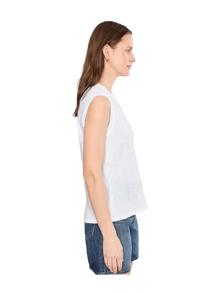 Футболка без рукавов хлопковая Featherweight Slub Relaxed Muscle Tee PACT — 3