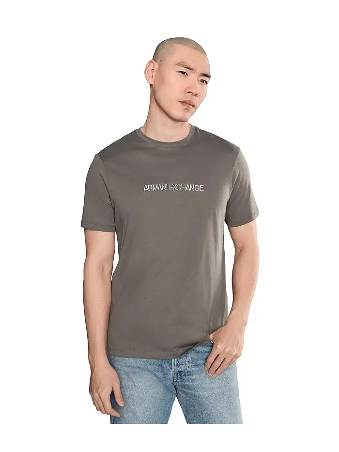 Футболка с омбре-логотипом Ombre Logo Tee Armani Exchange — 1