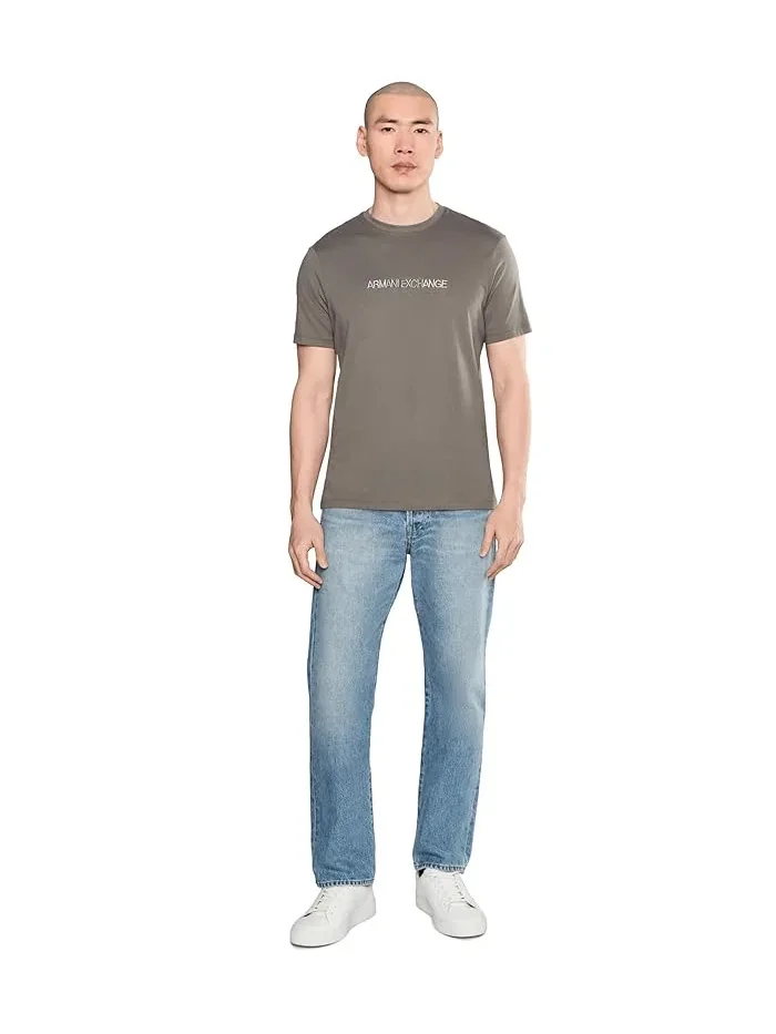 Футболка с омбре-логотипом Ombre Logo Tee Armani Exchange — 2