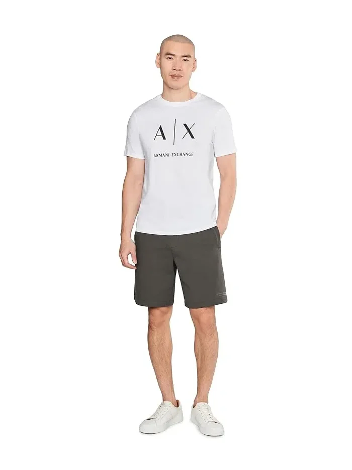 Футболка хлопковая Slim Ax Armani Exchange — 2