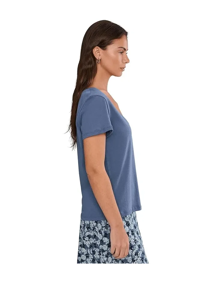 Футболка с коротким рукавом Whisper Tee Toad&Co, Canal — 3