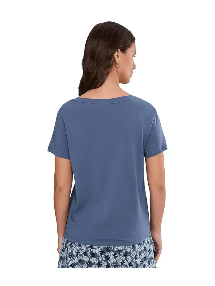 Футболка с коротким рукавом Whisper Tee Toad&Co, Canal — 4