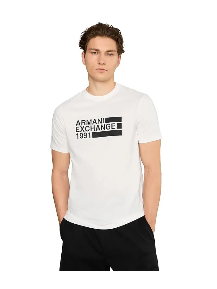 Футболка с логотипом Slim Fit Armani Exchange — 1