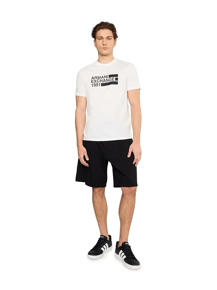 Футболка с логотипом Slim Fit Armani Exchange — 2