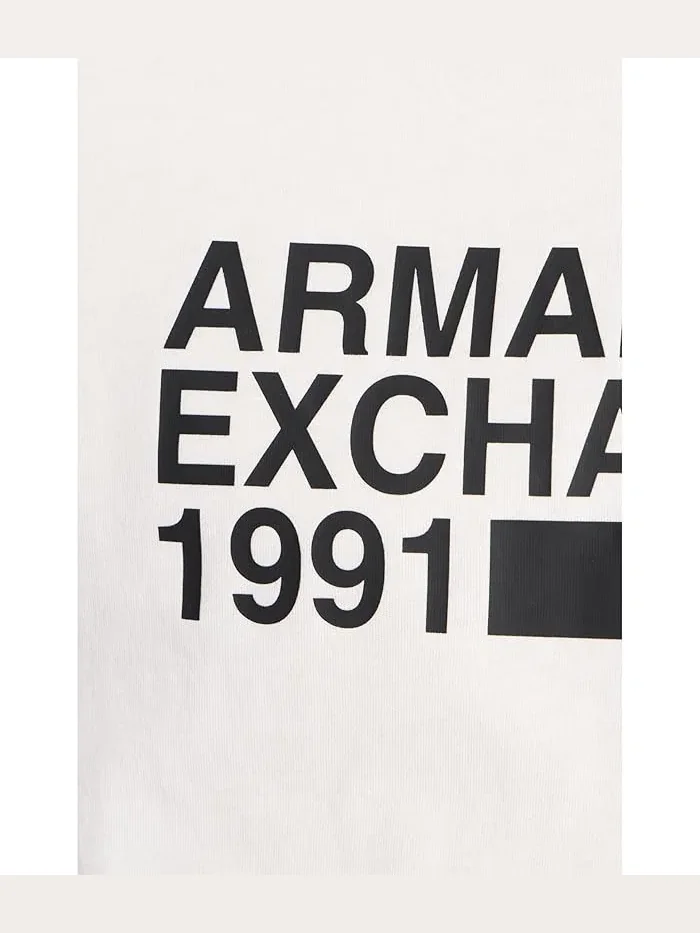 Футболка с логотипом Slim Fit Armani Exchange — 5