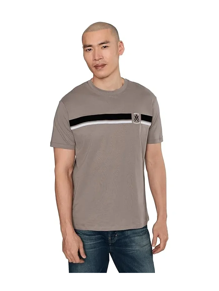 Футболка с коротким рукавом флокированная Armani Exchange — 1