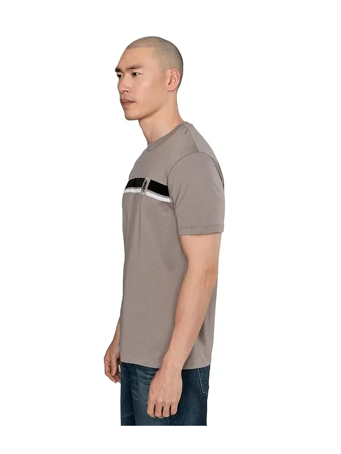 Футболка с коротким рукавом флокированная Armani Exchange — 3