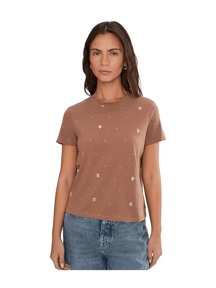 Футболка с вышивкой Re-Form Embroidered Crew Toad&Co — 1