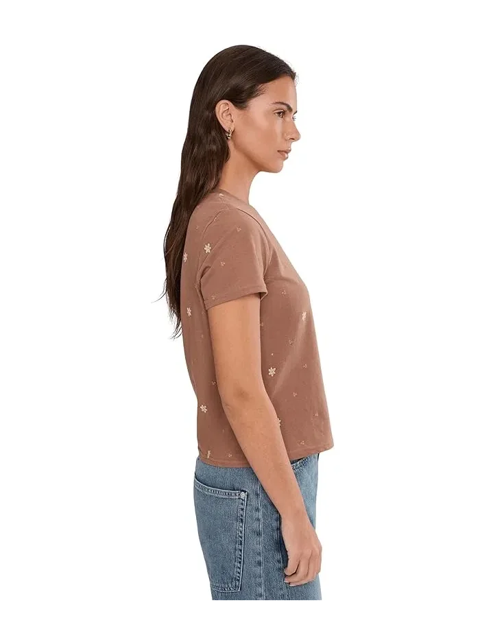 Футболка с вышивкой Re-Form Embroidered Crew Toad&Co — 3