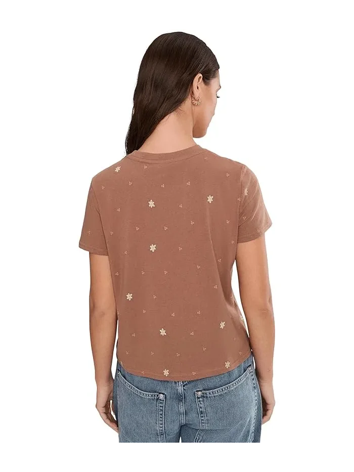 Футболка с вышивкой Re-Form Embroidered Crew Toad&Co — 4
