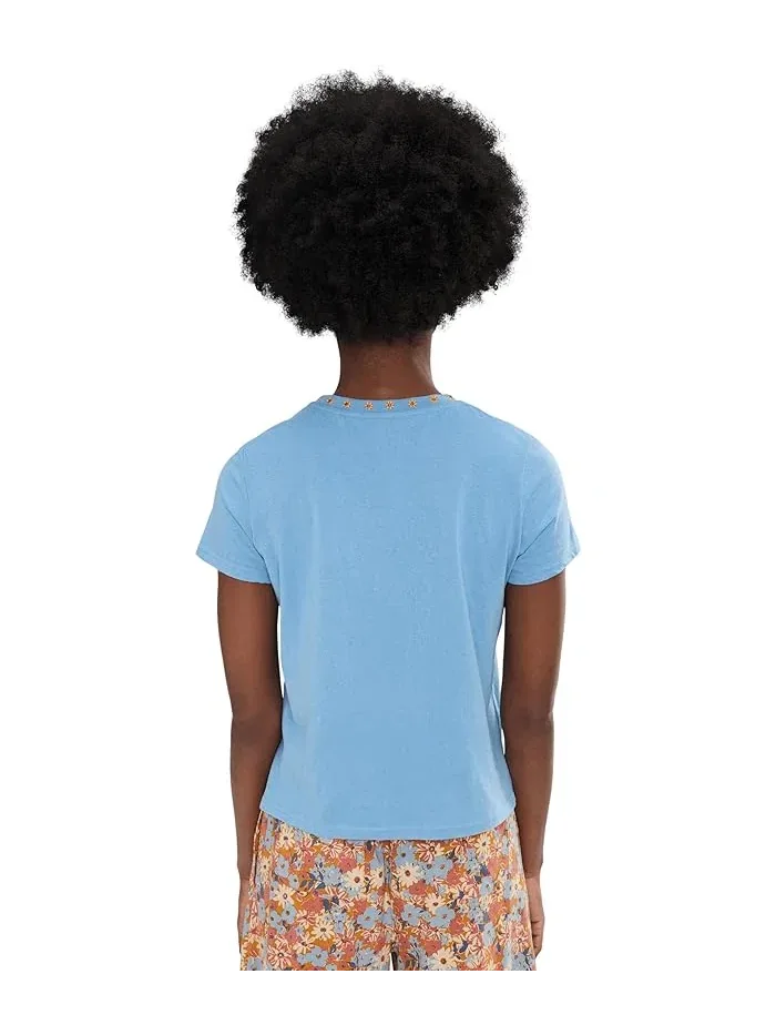 Футболка с вышивкой Re-Form Embroidered Crew Toad&Co — 4