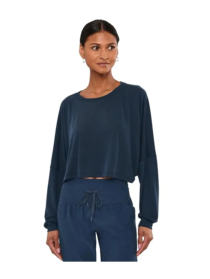 Футболка с длинным рукавом Studio Luxe Cropped Beyond Yoga — 1