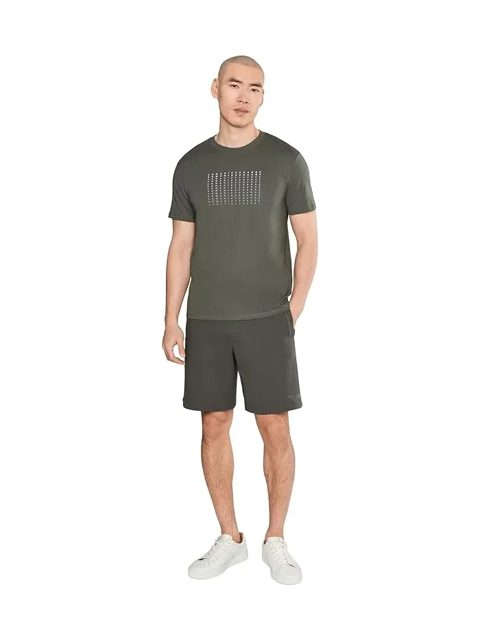 Футболка с логотипом Block Logo Armani Exchange — 2