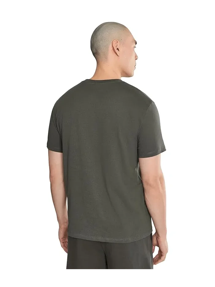 Футболка с логотипом Block Logo Armani Exchange — 4