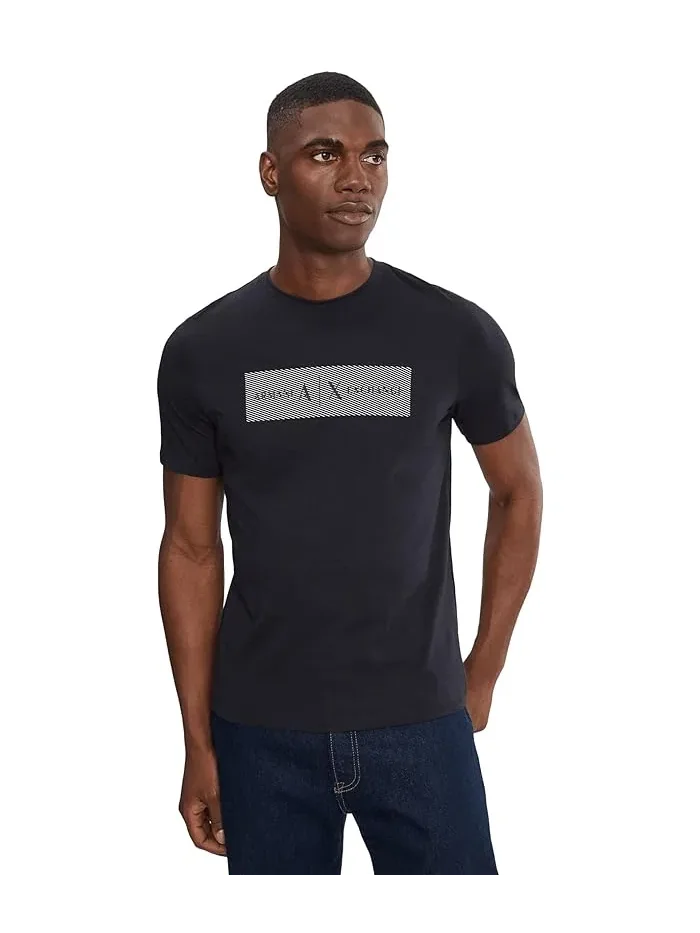 Футболка с коротким рукавом White Edition Slim Armani Exchange — 1