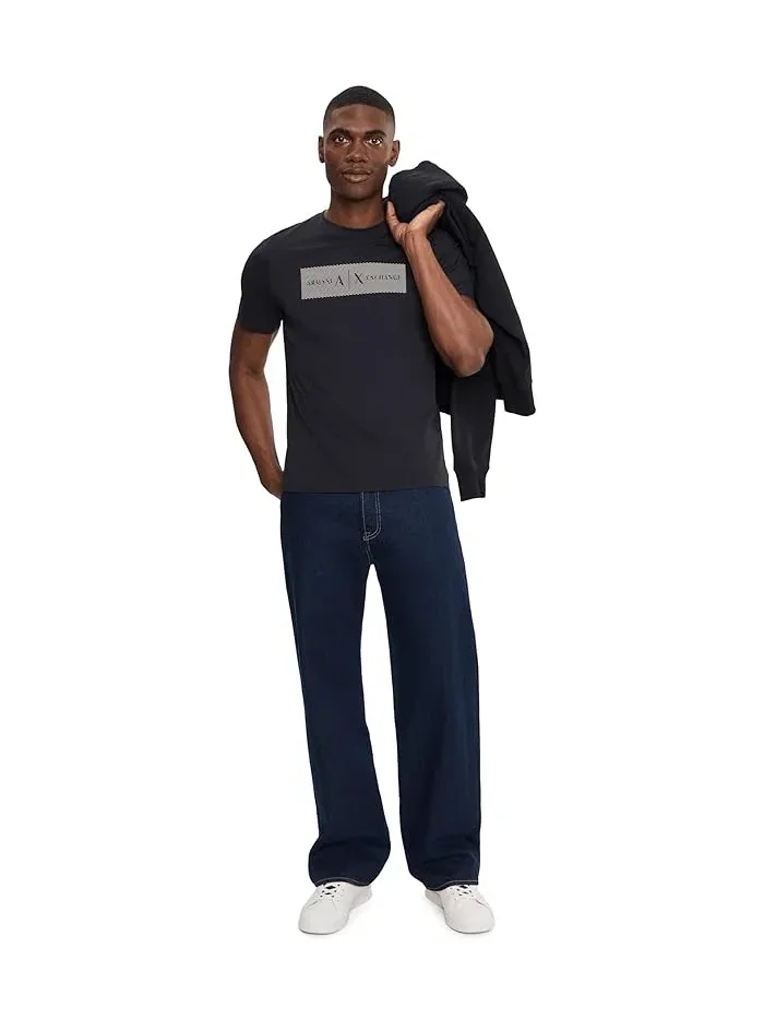 Футболка с коротким рукавом White Edition Slim Armani Exchange — 2