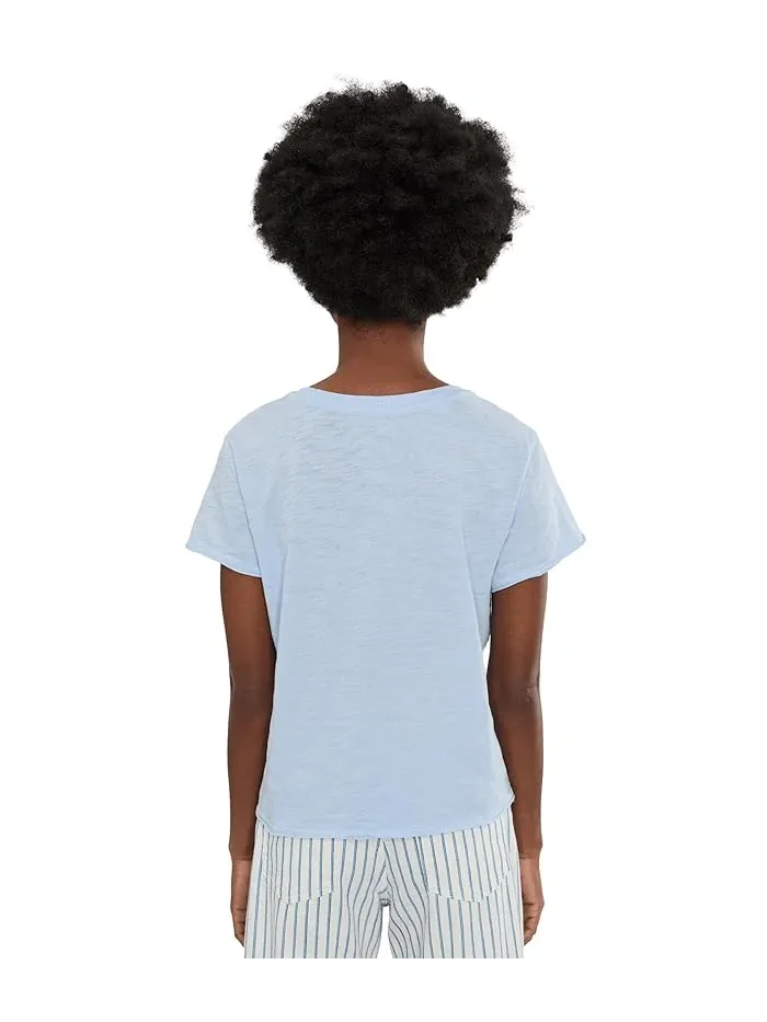 Футболка с коротким рукавом и круглым вырезом Garment Dye Elliott Lauren — 4