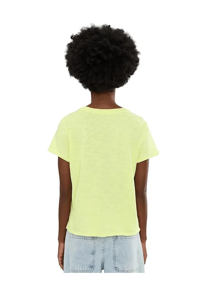 Футболка с коротким рукавом круглый вырез Garment Dye Tees Elliott Lauren — 4