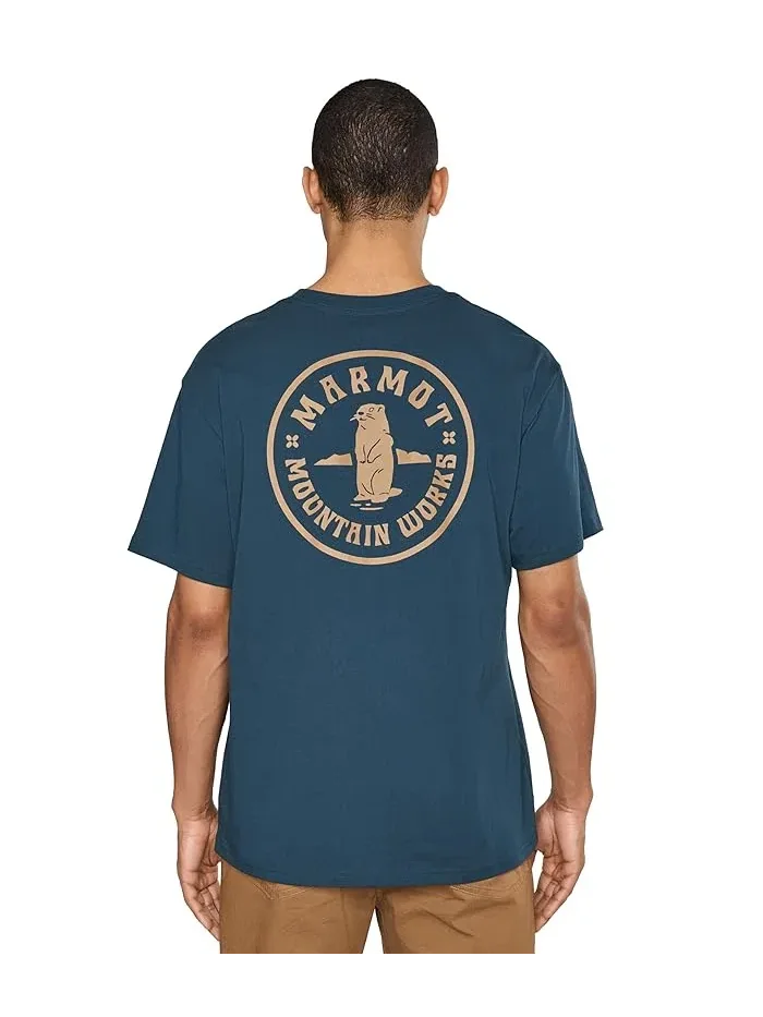 Футболка MMW Circle Critter Tee Marmot — 4