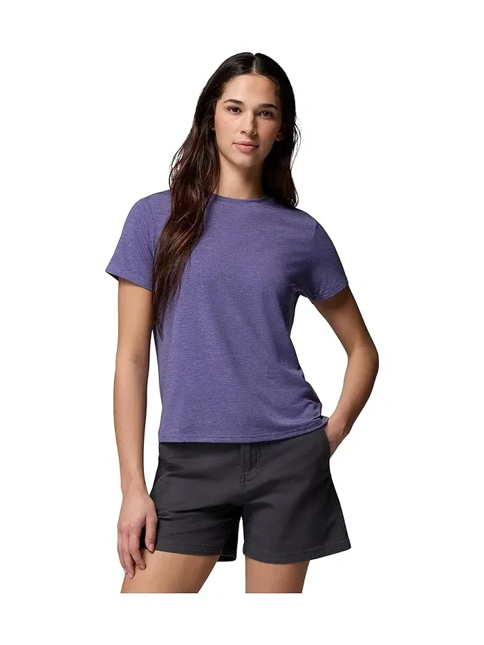 Футболка Columbia CSC Soft Stretch Short Sleeve Tee, Stormwatch Heather — 1