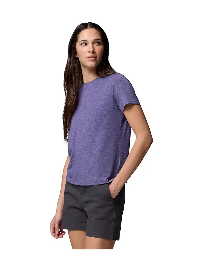 Футболка Columbia CSC Soft Stretch Short Sleeve Tee, Stormwatch Heather — 3