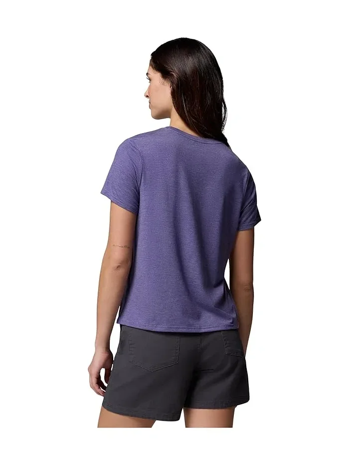Футболка Columbia CSC Soft Stretch Short Sleeve Tee, Stormwatch Heather — 4