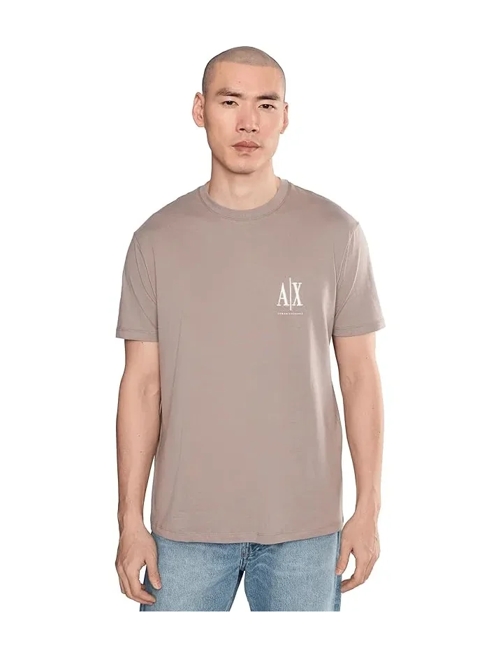 Футболка из хлопкового джерси Armani Exchange — 1