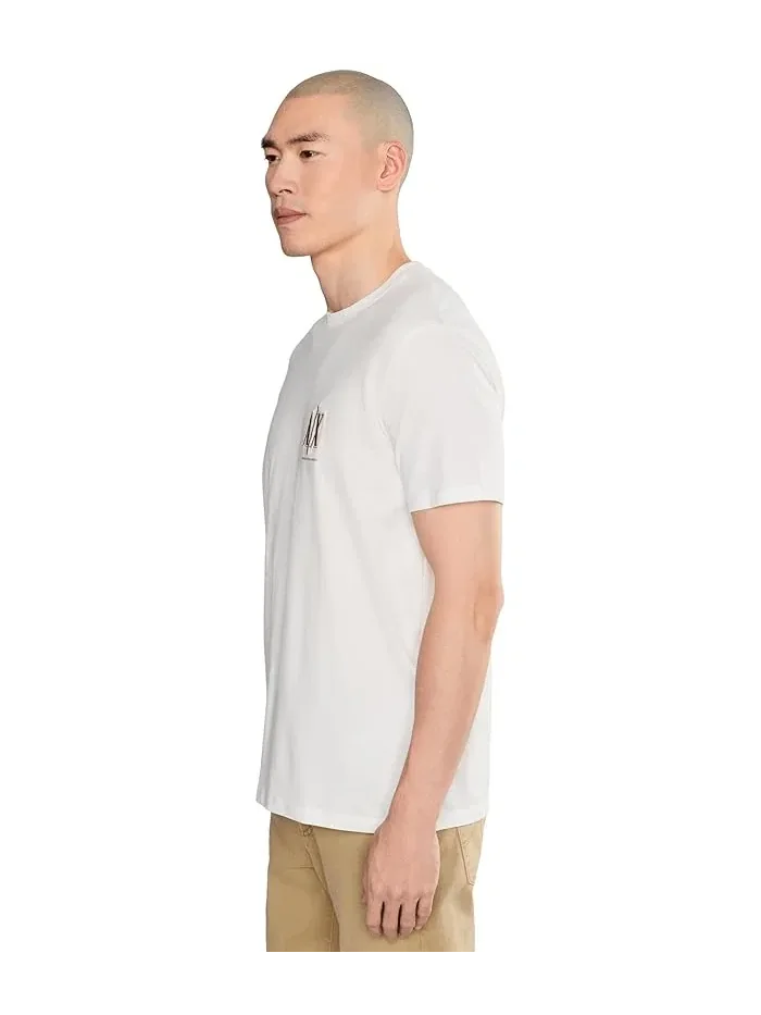Футболка хлопковая джерси Cotton Jersey Tee Armani Exchange — 3