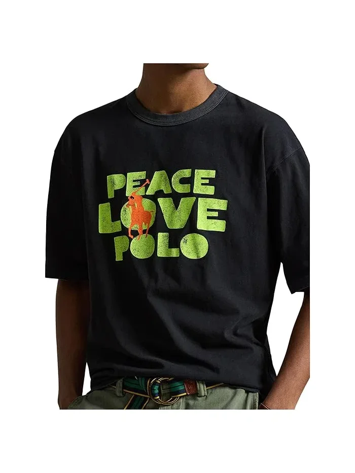 Футболка Classic Fit Peace Love Polo Polo Ralph Lauren — 4