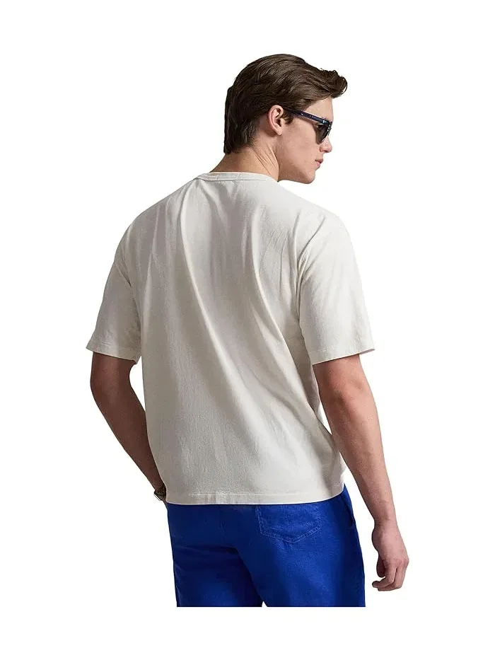 Футболка Polo Ralph Lauren Classic Fit Peace Love — 5
