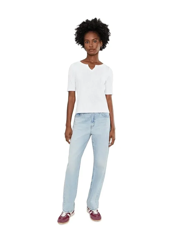 Футболка с длинным рукавом Nzt Elbow Sleeve Notch Tee NIC+ZOE — 2