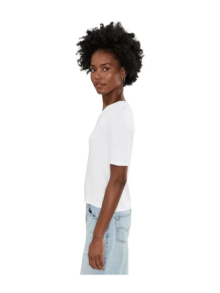 Футболка с длинным рукавом Nzt Elbow Sleeve Notch Tee NIC+ZOE — 3