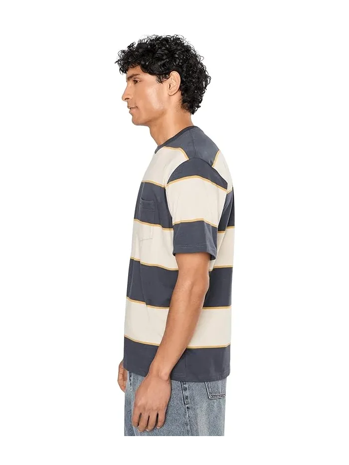 Футболка с полосками Dayshift Stripe RVCA — 3