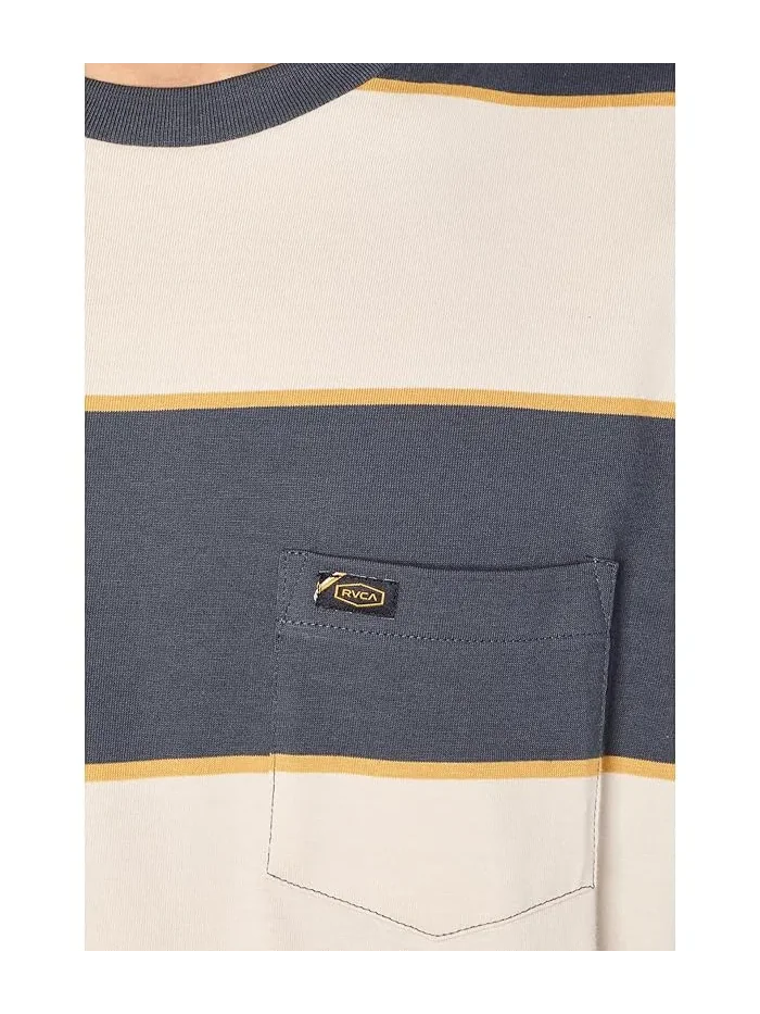 Футболка с полосками Dayshift Stripe RVCA — 5