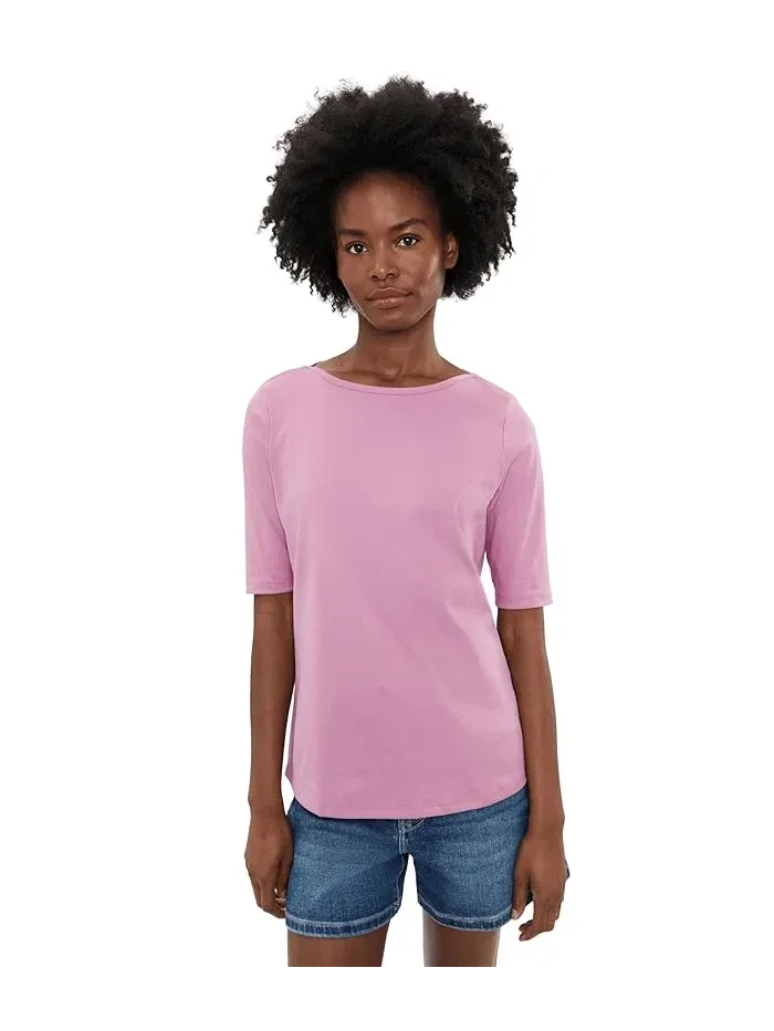 Футболка с лодочкой Pima Boatneck Elbow Sleeve Shirt L.L.Bean — 1