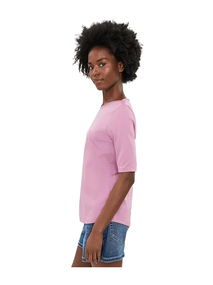 Футболка с лодочкой Pima Boatneck Elbow Sleeve Shirt L.L.Bean — 3