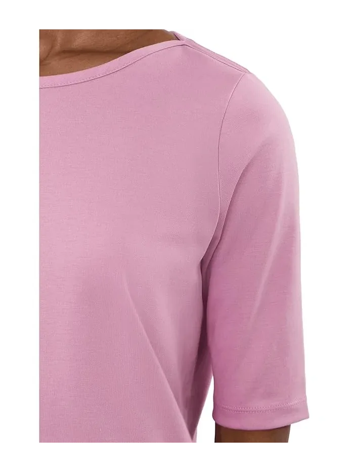 Футболка с лодочкой Pima Boatneck Elbow Sleeve Shirt L.L.Bean — 5