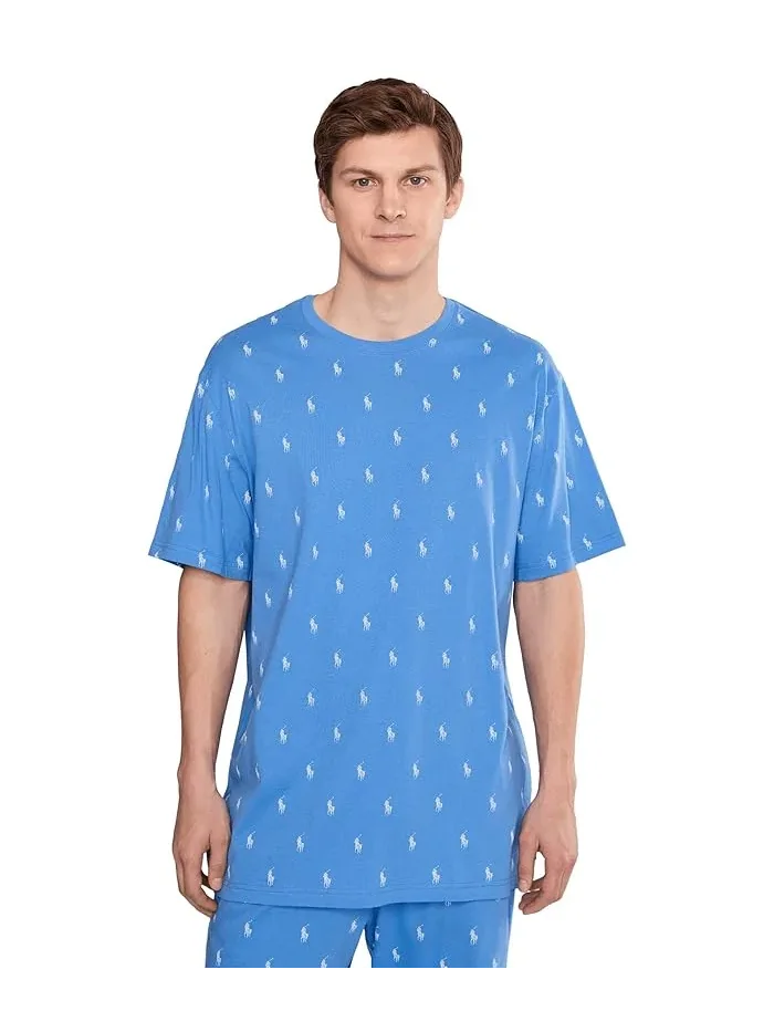 Футболка с принтом короткий рукав Printed Enzyme Short Sleeve Crew Polo Ralph Lauren — 1
