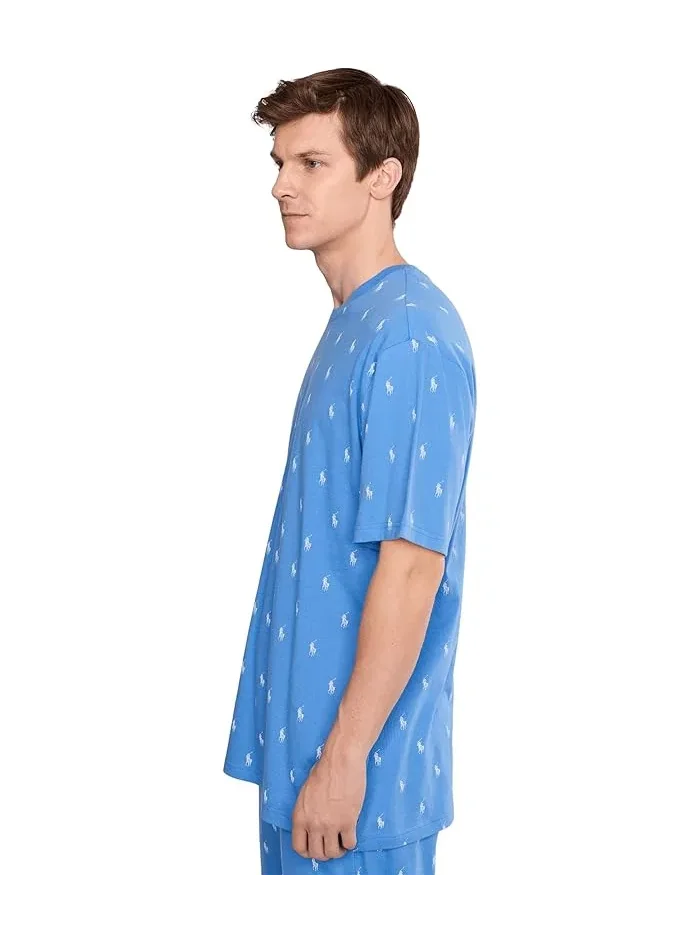 Футболка с принтом короткий рукав Printed Enzyme Short Sleeve Crew Polo Ralph Lauren — 3