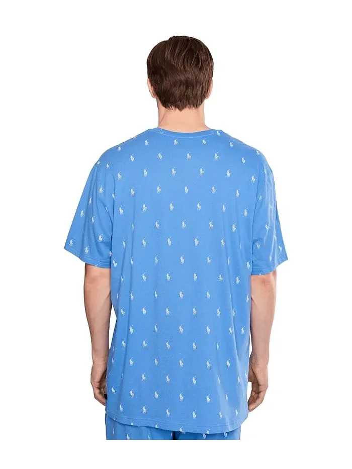 Футболка с принтом короткий рукав Printed Enzyme Short Sleeve Crew Polo Ralph Lauren — 4