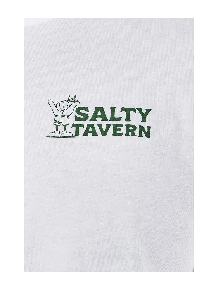 Футболка с принтом Salty Tavern Hurley — изображение 5 из 5, белый