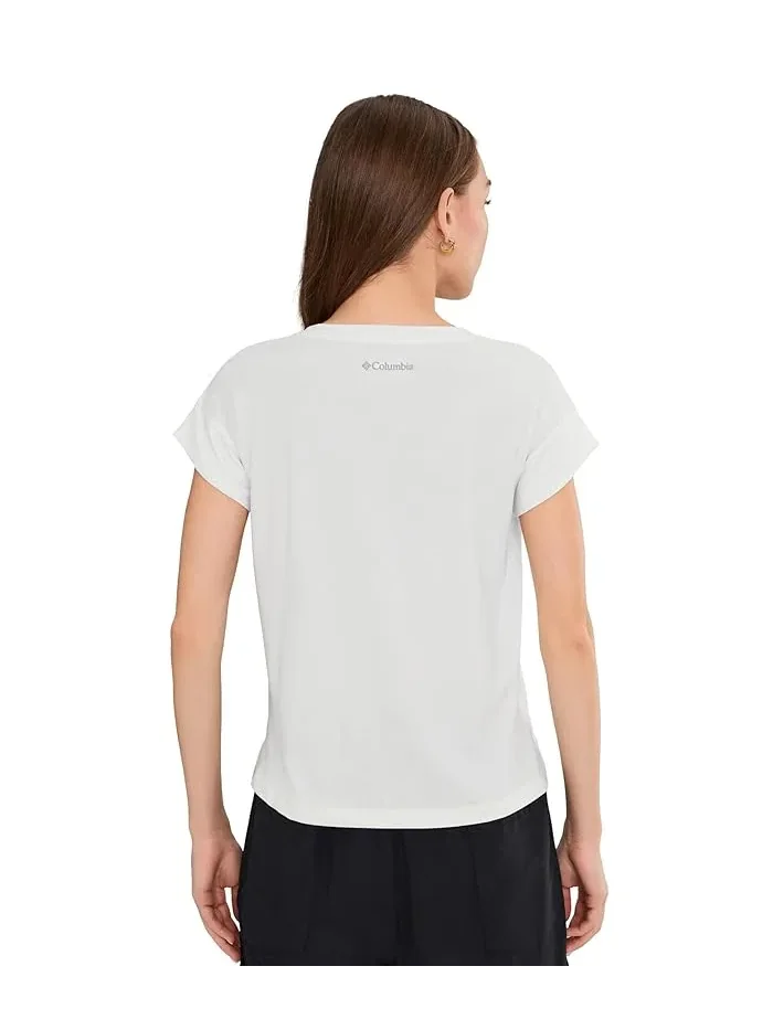 Футболка Columbia Daniela Falls V-Neck Short Sleeve Tee — 4
