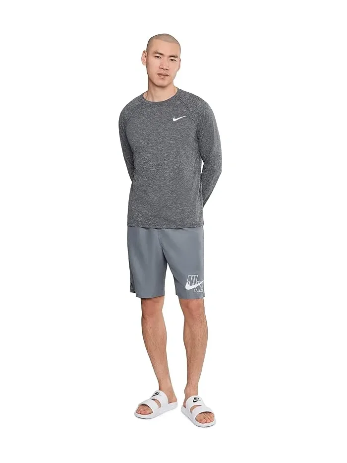 Футболка для плавания с защитой UPF 40+ Nike — изображение 2 из 5, черный