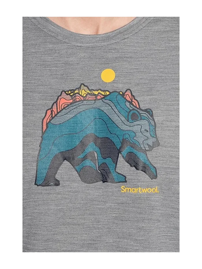 Футболка с принтом Bear Strata Smartwool — 5