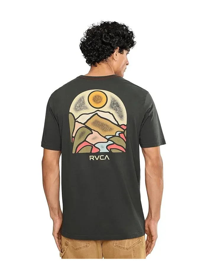 Футболка с принтом River Run RVCA — 4