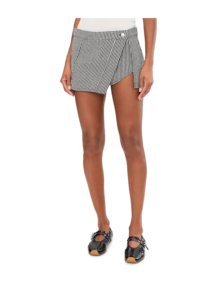 Юбка-шорты Georgie Gingham Micro Skort Free People — 1