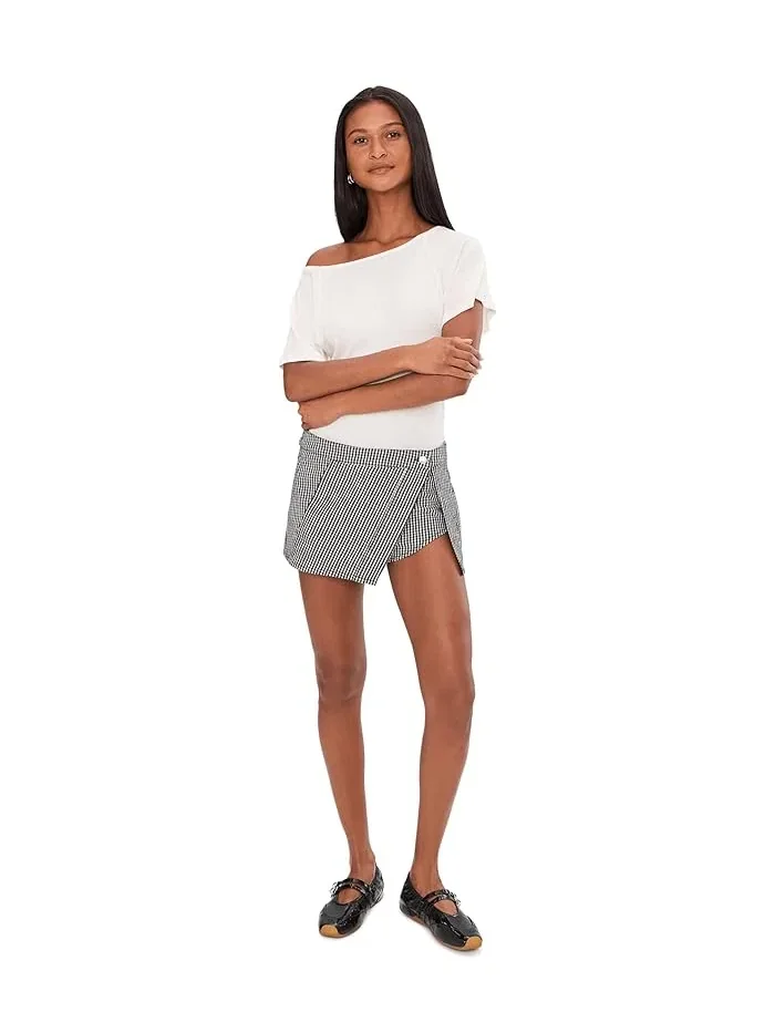 Юбка-шорты Georgie Gingham Micro Skort Free People — 2
