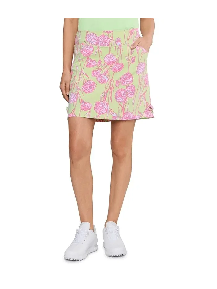 Юбка-шорты с бантом Monica Bow Lilly Pulitzer, Pistachio Macaron Alina Golf — 1