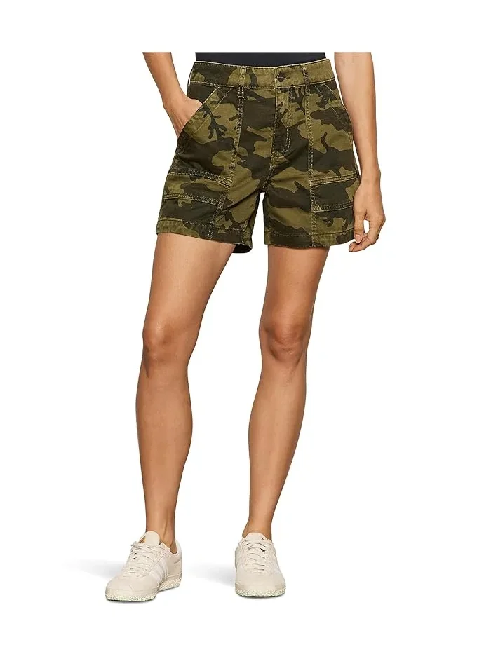 Шорты утилитарные Boyfriend Utility Shorts Sanctuary, Rambler Camo — мульти